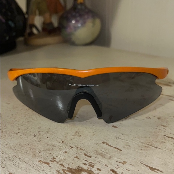 Vintage Oakley M frame pro Orange and Black Sunglasses - Picture 1 of 4